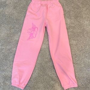 Boys Lie L sweatpants- pink